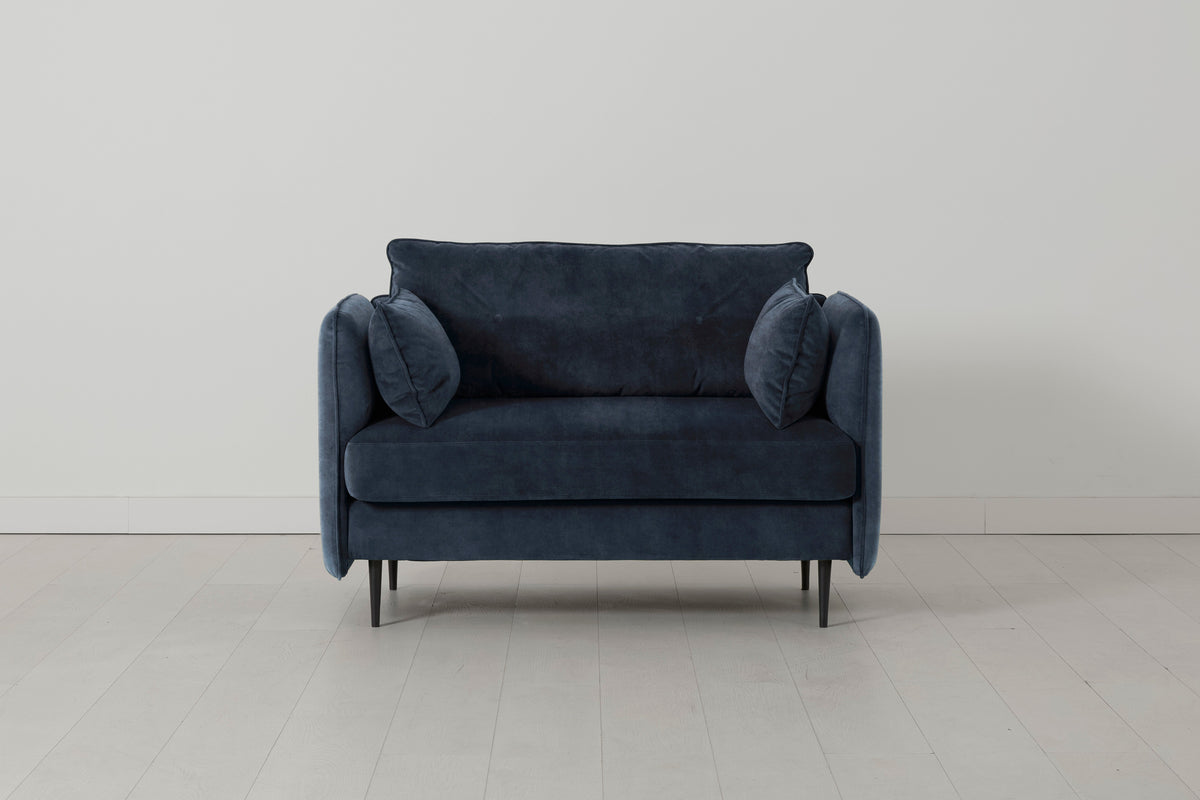 Model 19 Loveseat Sofa, Ocean — Model 19 - Loveseat - Ocean 01