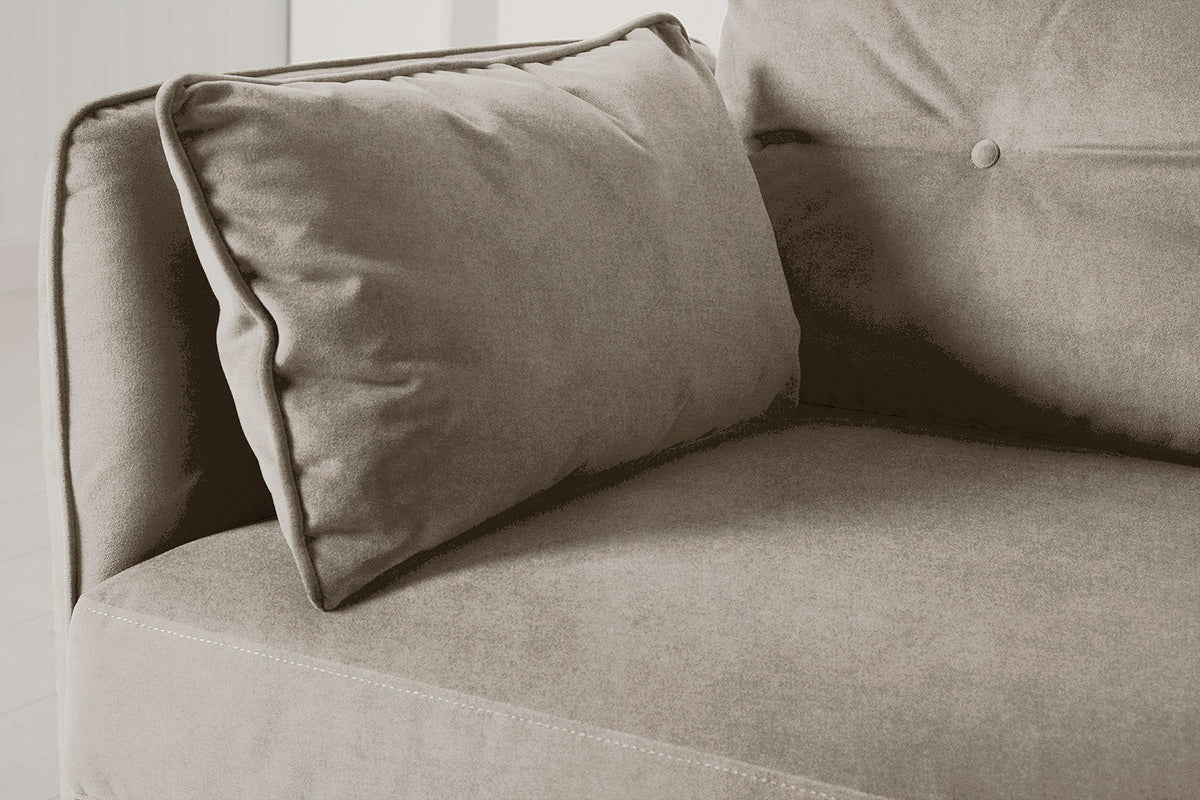 Model 19 3 Seater Right Chaise Sofa, Chalk — Model 19 - Detail - Chalk 06