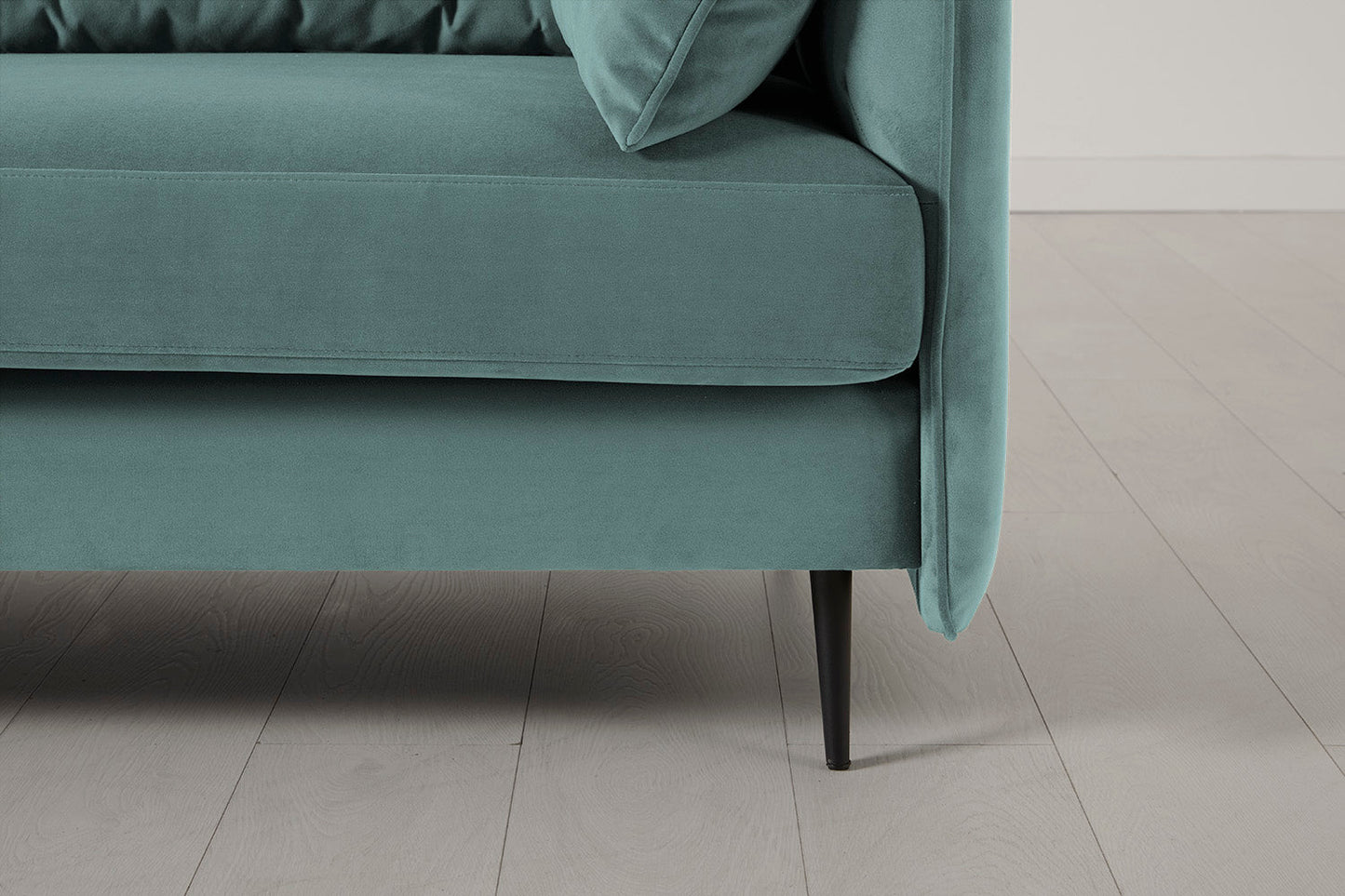 Zweisitzer-Sofa, Bergblau