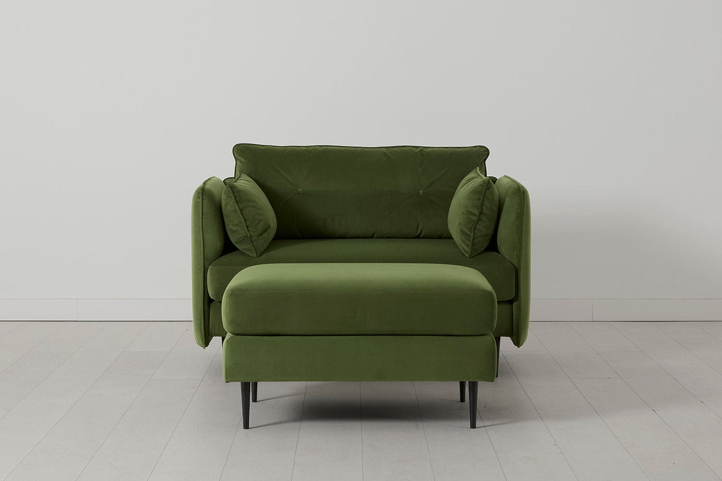 Model 19 Loveseat, Laubgrün