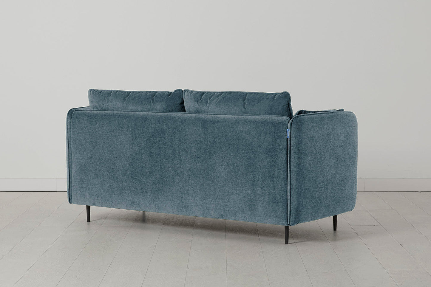 Model 19 Zweisitzer-Sofa, Wasserblau