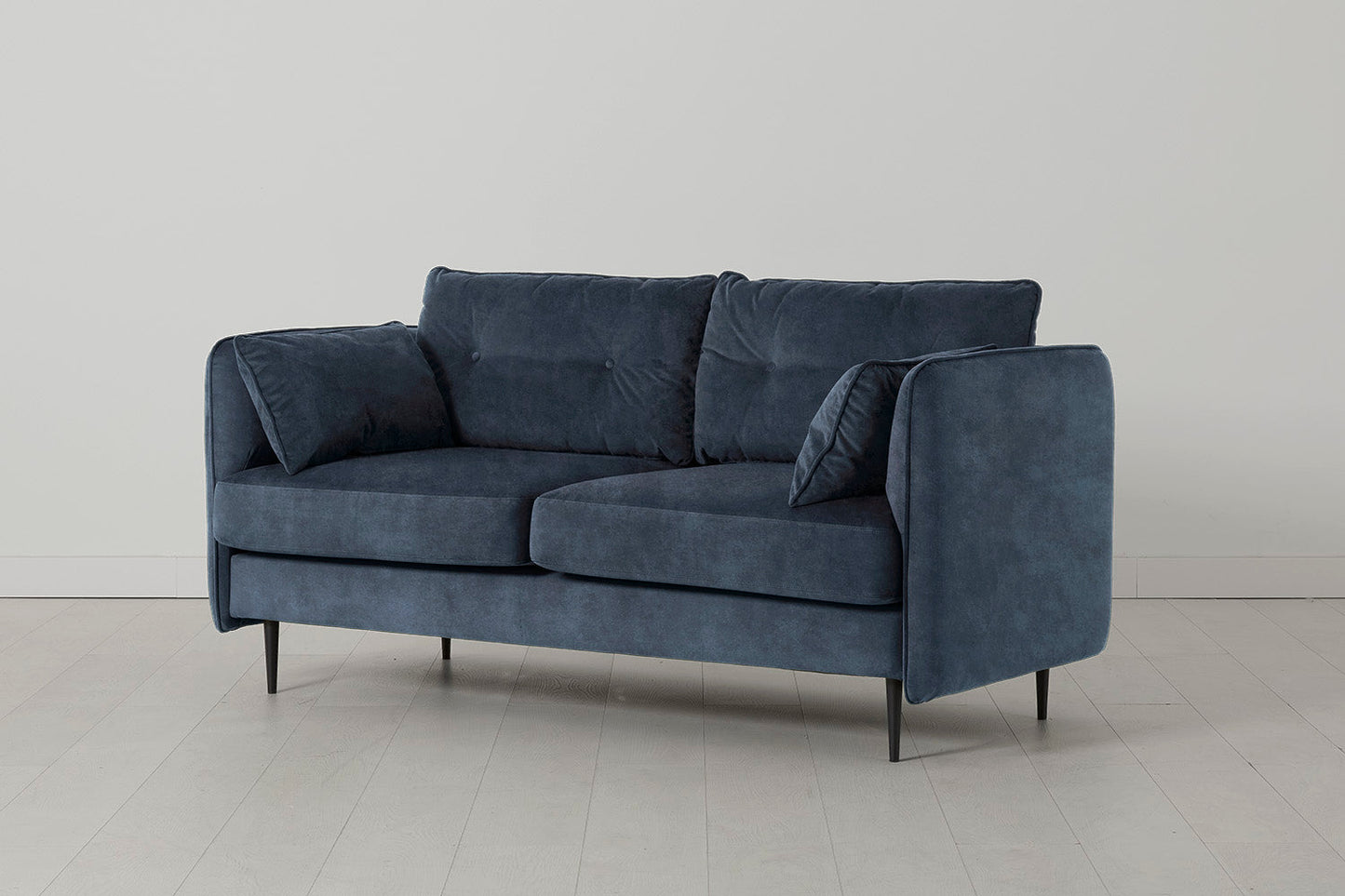 Model 19 Zweisitzer-Sofa, Ozeanblau