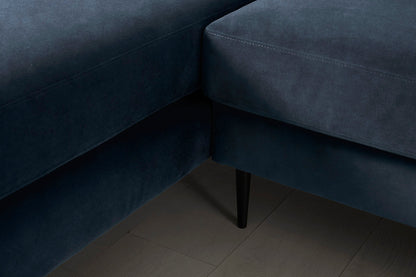 Model 19 3 Seater Right Chaise Sofa, Ocean — detail view 1