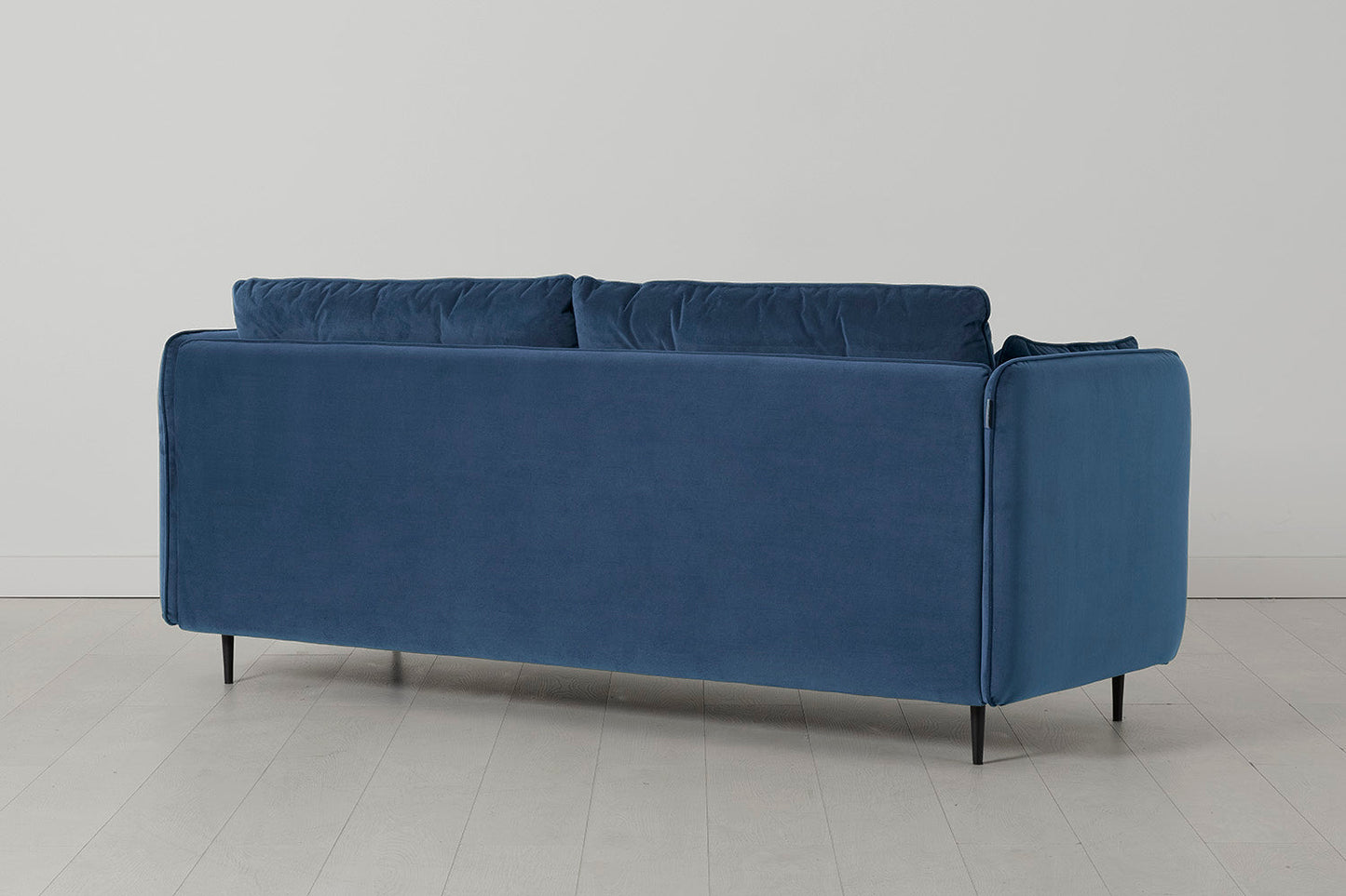 Model 19 Dreisitzer-Sofa, Blaugrün