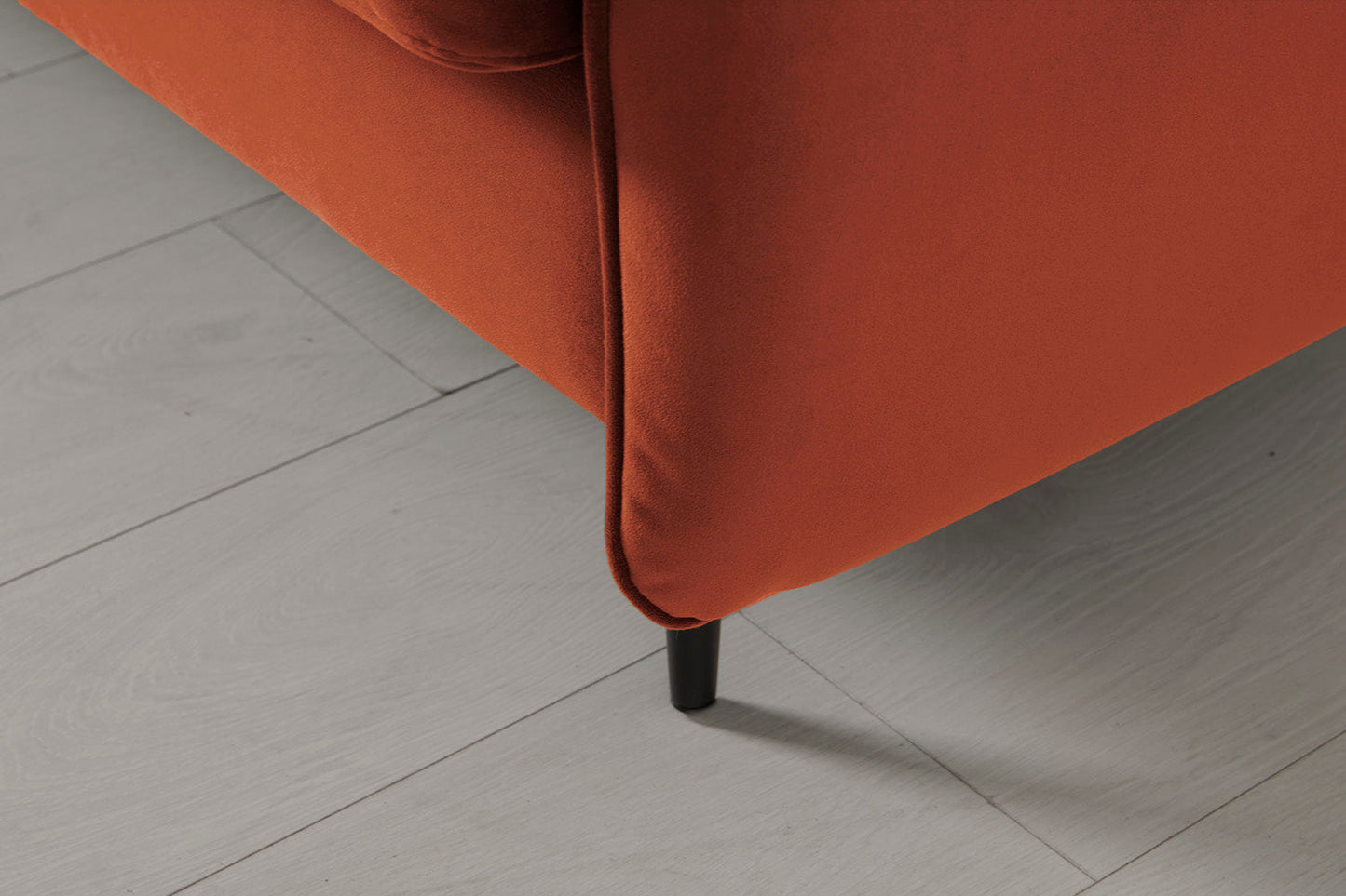 Model 19 2 Seater Sofa, Brick