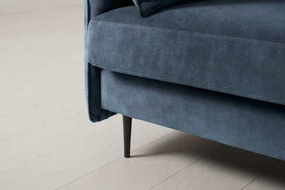 Model 19 3 Seater Right Chaise Sofa, Ocean — detail view 5