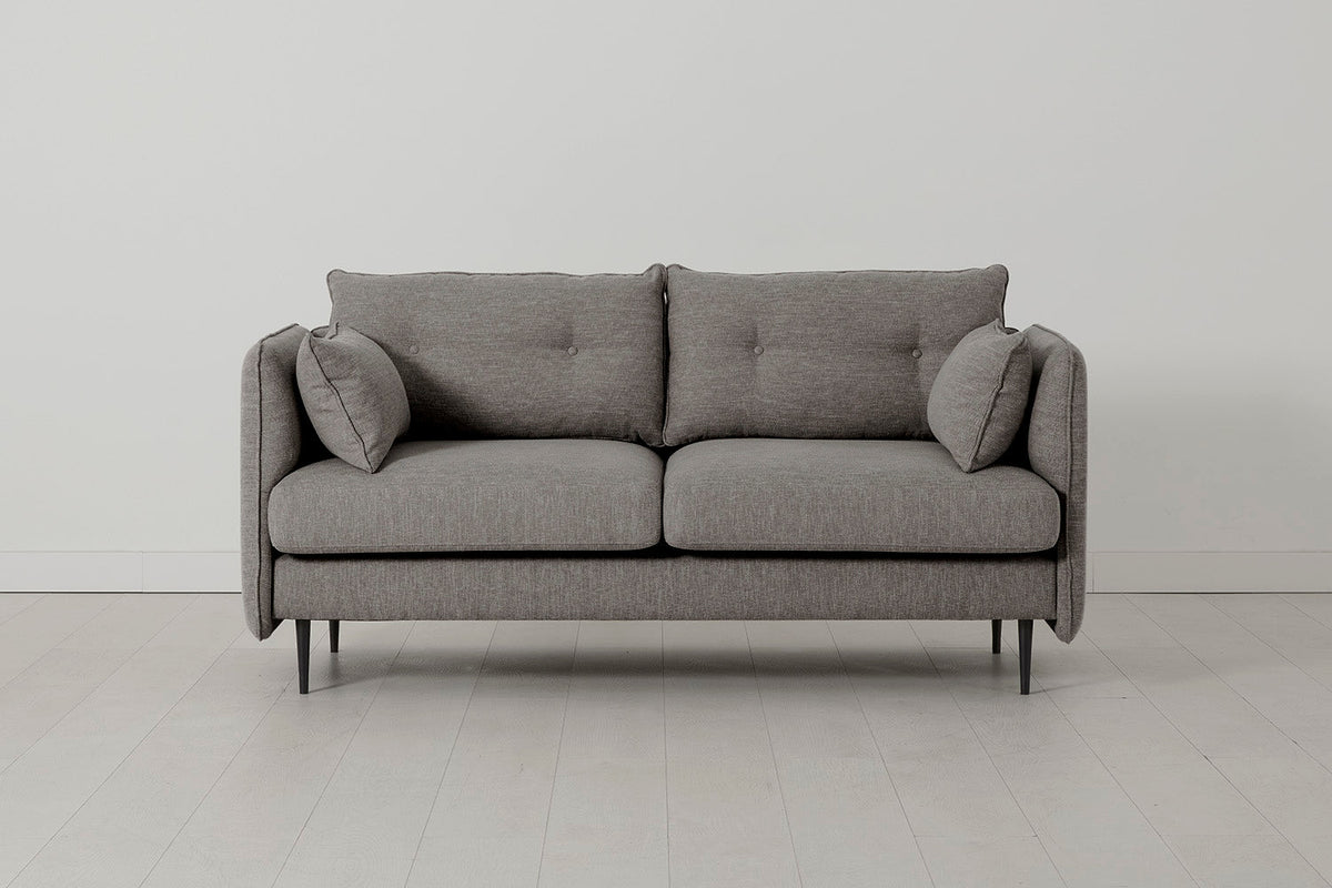 Model 19 Zweisitzer-Sofa, Schattengrau