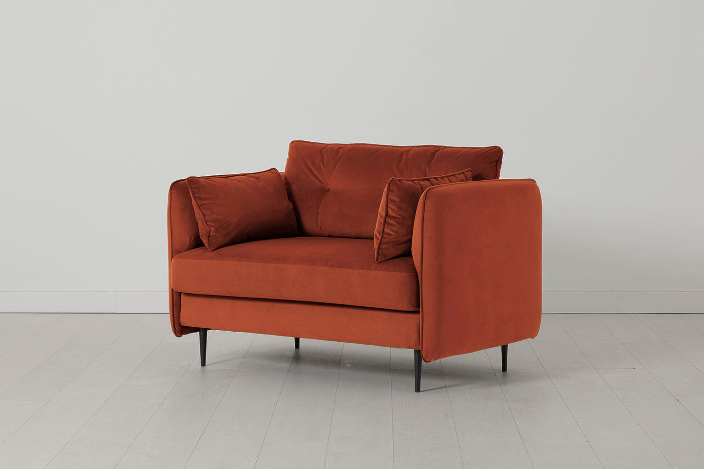 Model 19 Loveseat, Ziegelrot