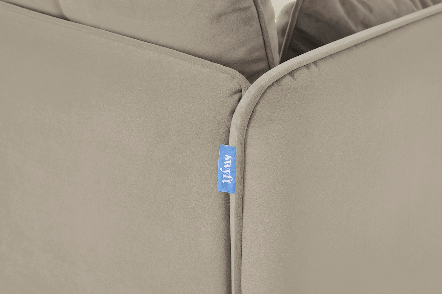 Zweisitzer-Sofa, Knochenweiß