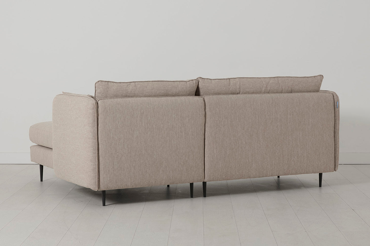 Model 19 3 Seater Right Chaise Sofa, Pumice