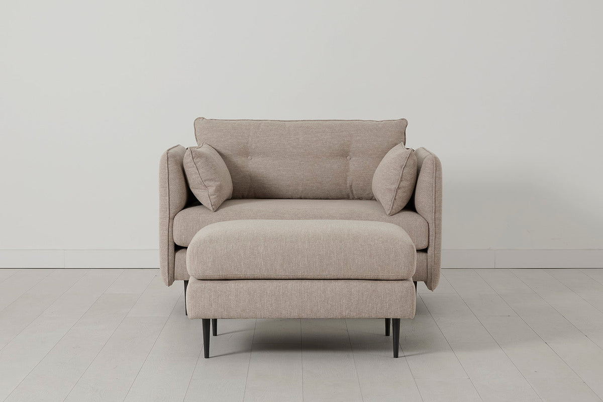 Model 19 Loveseat, Pumice — Model 19 - Loveseat - Pumice 02