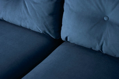 Model 19 3 Seater Right Chaise Sofa, Teal — Model 19 - Detail - Teal 08