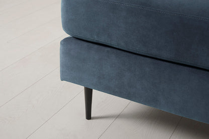 Model 19 Ottoman, Ocean — Detail View