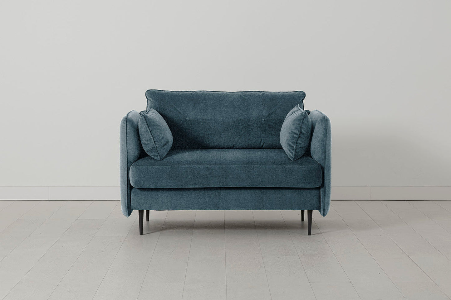 Model 19 Loveseat, Wasserblau