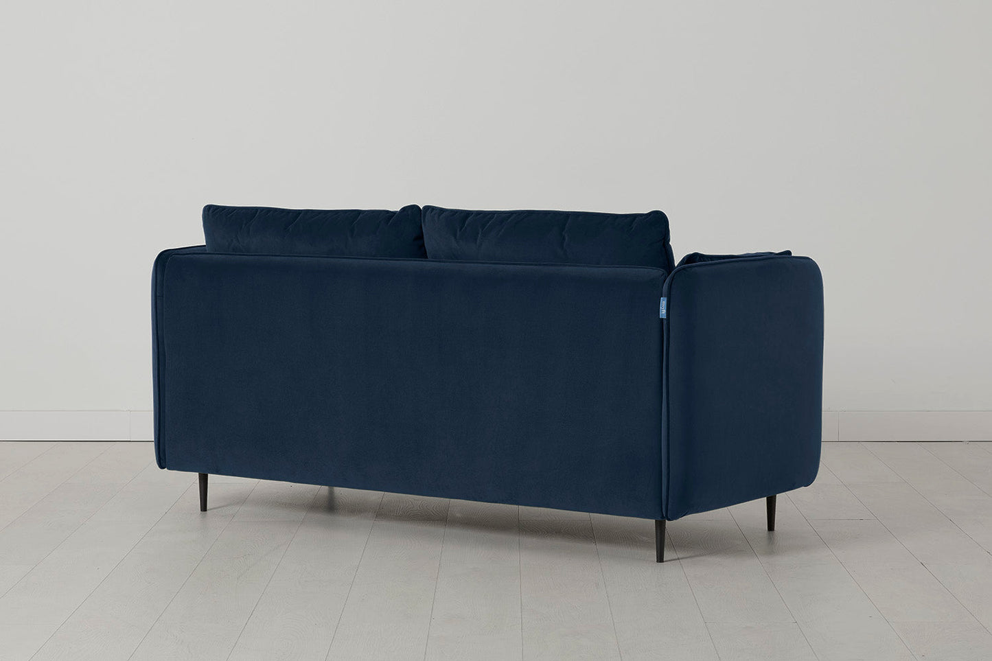 Model 19 Zweisitzer-Sofa, Indigoblau