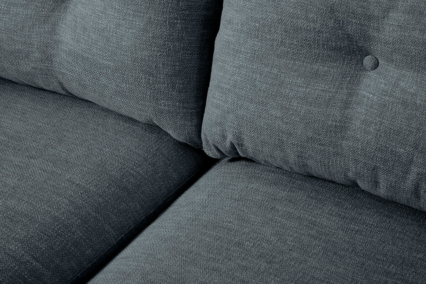 Model 19 Zweisitzer-Sofa, Meeresblau