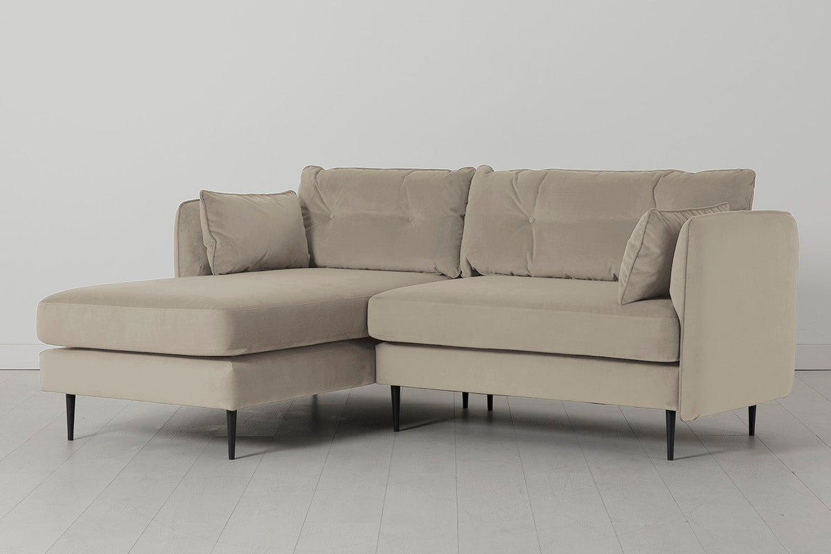 Model 19 3 Seater Left Chaise Sofa, Bone — Model 19 - Left Chaise Sofa - Bone 02