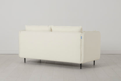 Model 19 2 Seater Sofa with Ottoman - Ivory