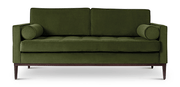 Grüne Sofas