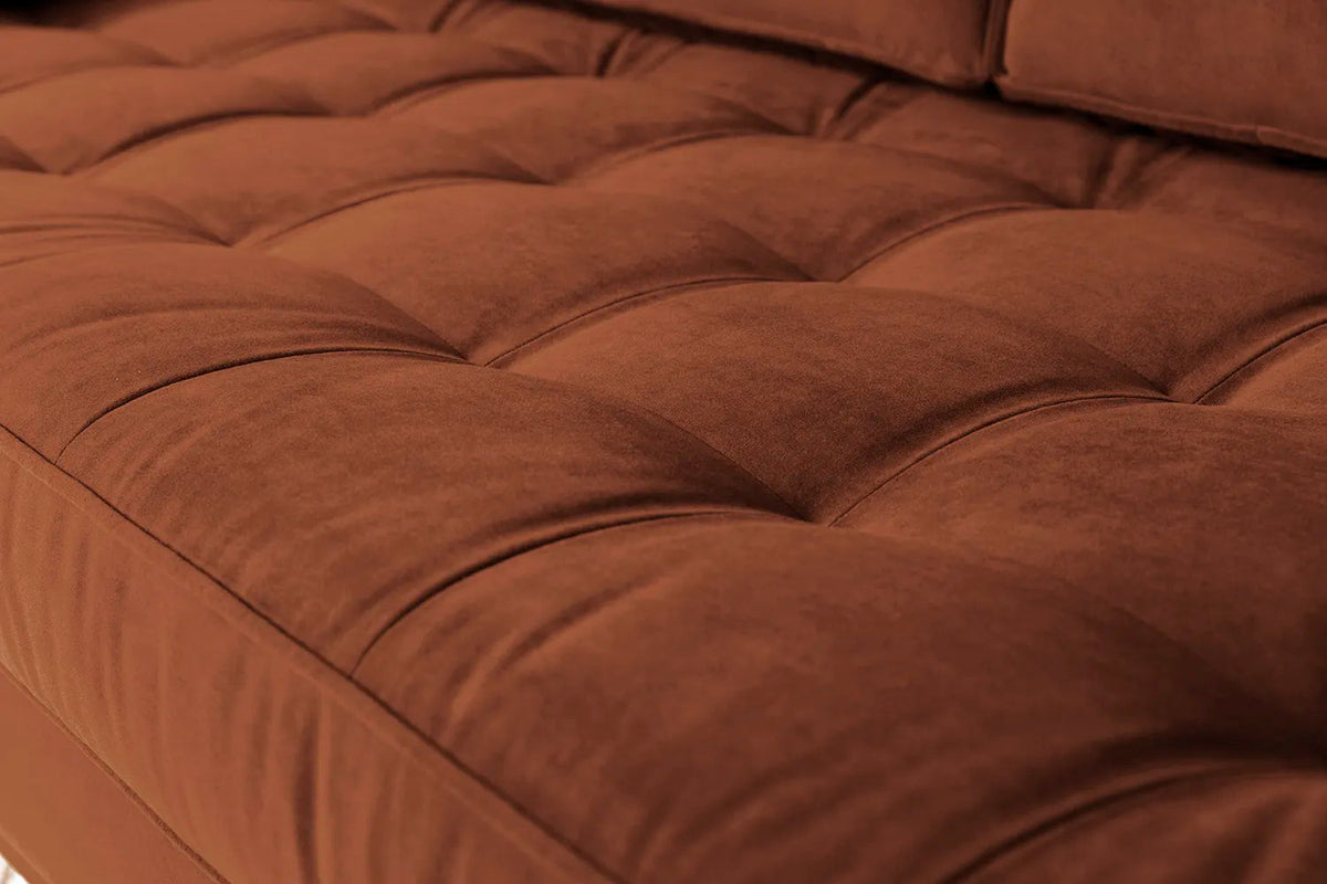 Model 02 3-Seater Sofa, Umber