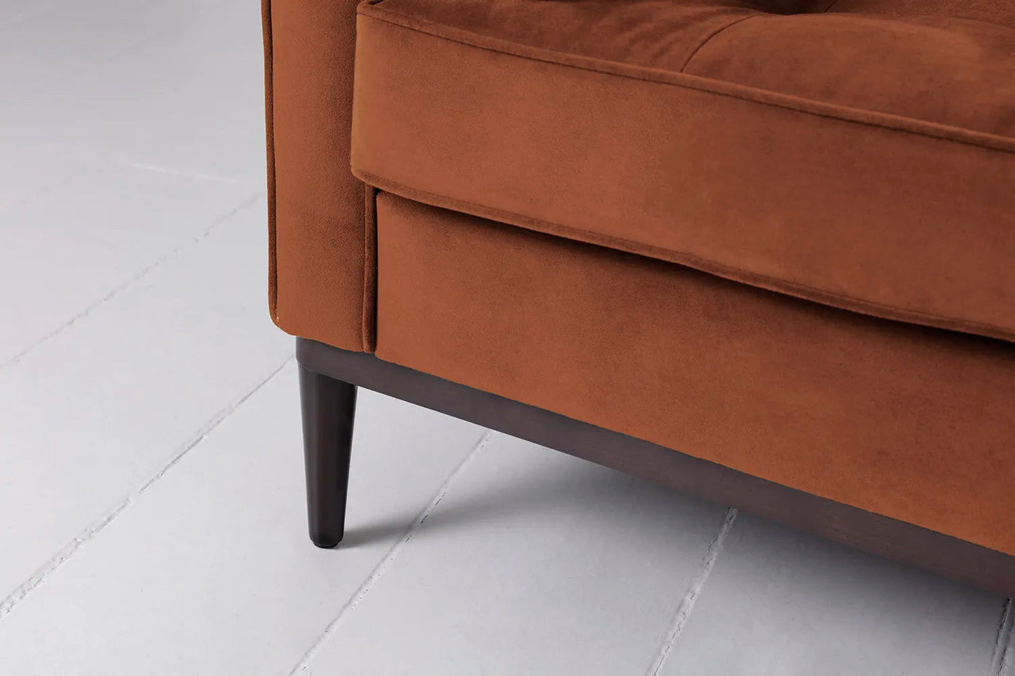 Model 02 3-Seater Sofa, Umber